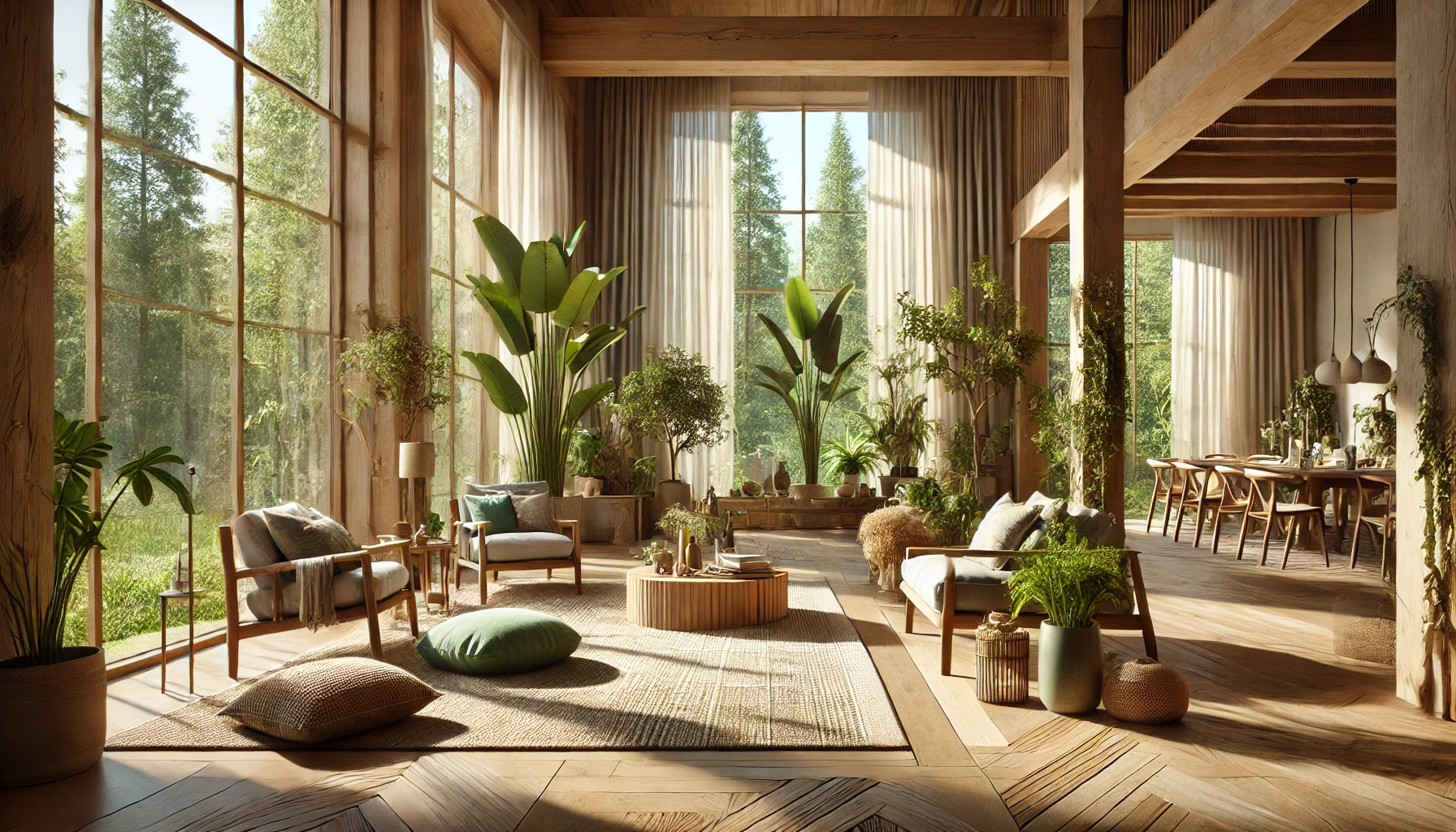 Elegant Nature Inspired Home Interior Design